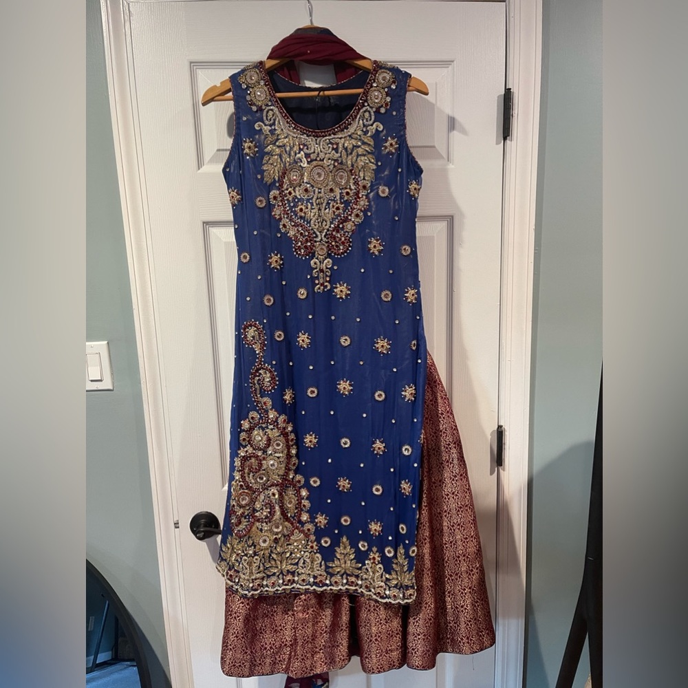 Pakistani sharara suit